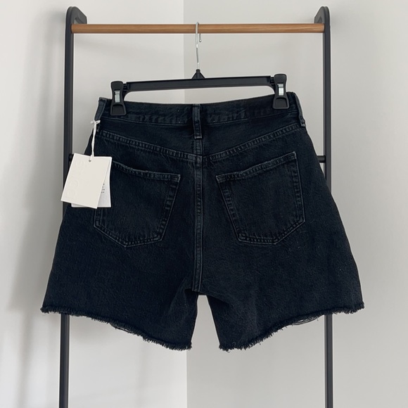 ETICA DENIM Skylar Cutoff Short - Obsidian - Picture 6 of 6